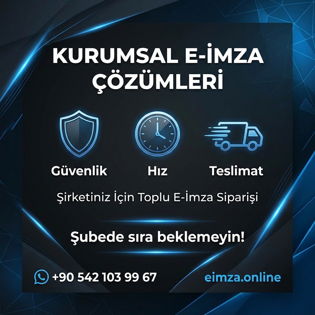 Kurumsal E-İmza